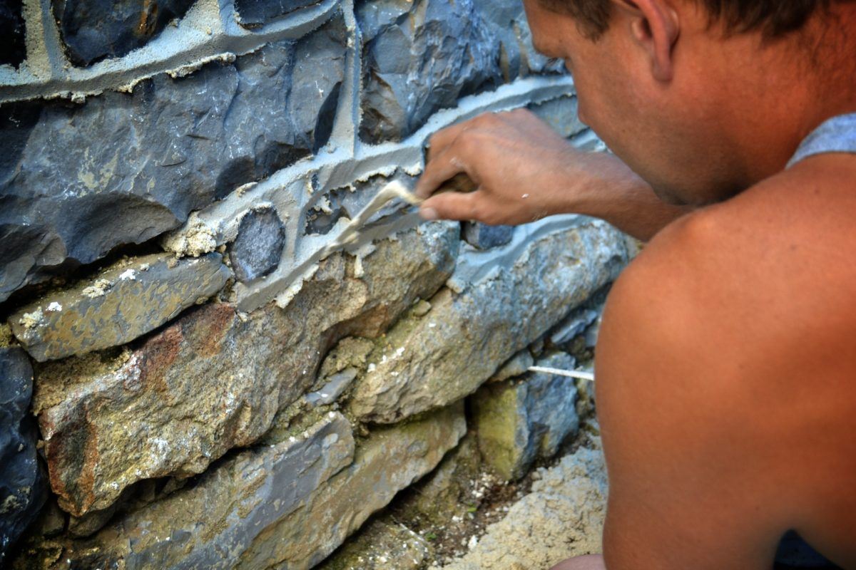 How Lime Mortar Traditionally Got it’s Color and How We Can Replicate